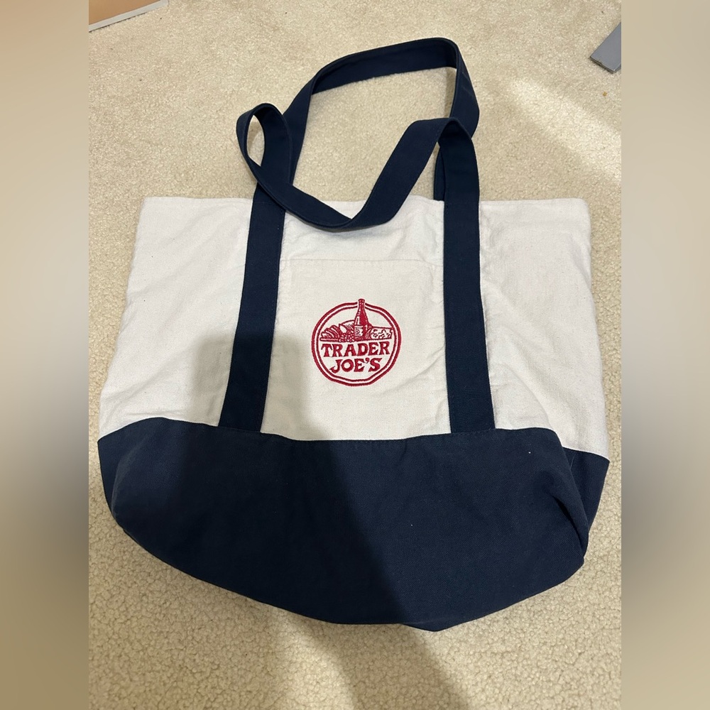 Trader Joe’s Large Canvas Tote Bag